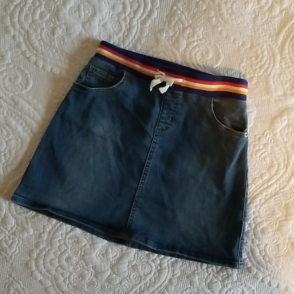 Cat & Jack Jean Skirt 10-12